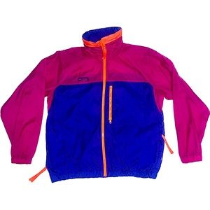 Vintage 90’s COLUMBIA Colorblocking Windbreaker Convertible Jacket Radial Sleeve